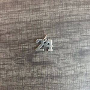 James Avery #24 charm